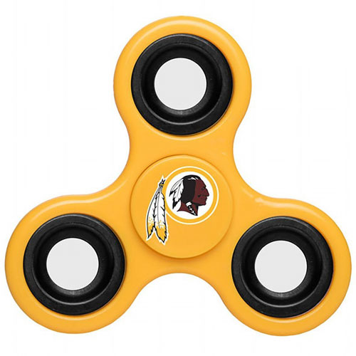 NFL Washington Redskins 3 Way Fidget Spinner D18 - Click Image to Close